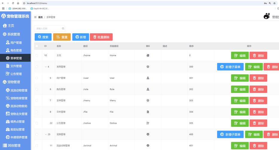 如何在ThinkPHP6中实现详细的菜单管理功能？