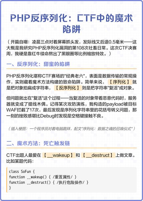 PHP序列化有哪四种方法？它们各自的特点和横向对比是怎样的？