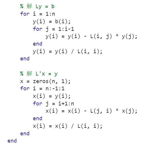 如何编写一个高效求解c-线性数学方程组的程序？