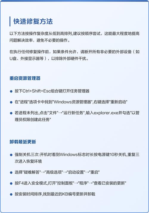 win11系统升级后黑屏无法进入桌面，如何解决开机问题？