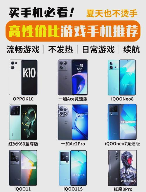 哪款游戏手机最适合入手，能满足高性能游戏体验？