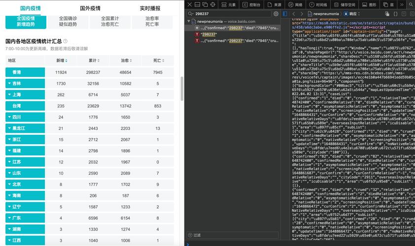 如何获取Python爬取疫情数据的源代码示例？