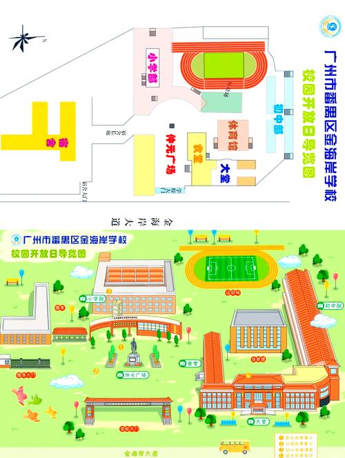 如何设计一个既艺术又精良的学校官网布局与界面图？