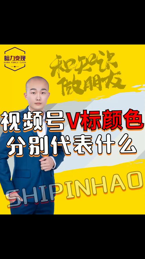 微信视频号四种认证图标具体是什么意思？
