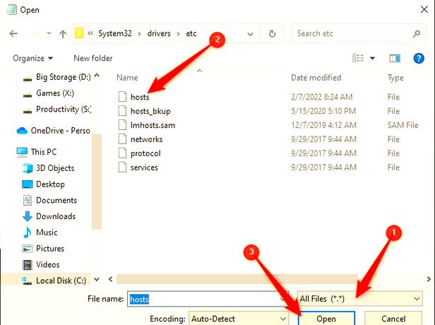 Win10系统中hosts文件具体位置在哪里？