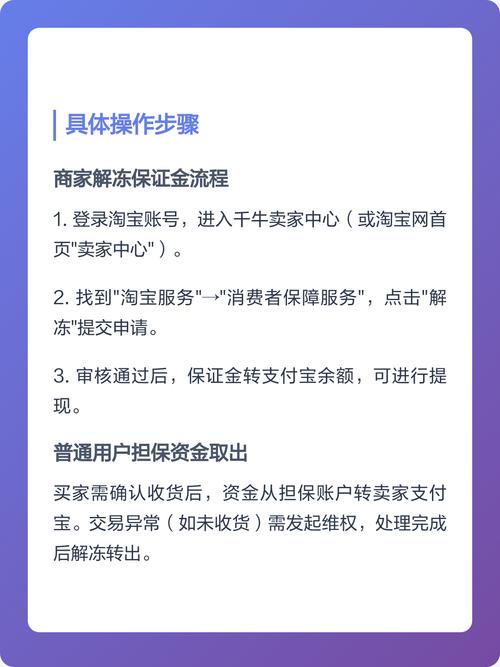 淘宝保证金怎么快速解冻？只需三步轻松完成！