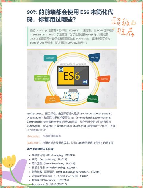 ES6的十大特性具体包括哪些，你能详细介绍一下吗？