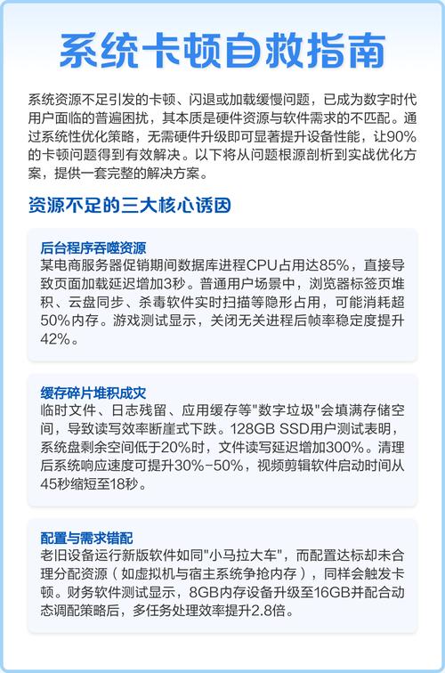 数据库卡顿是哪些原因引起的？如何有效解决？