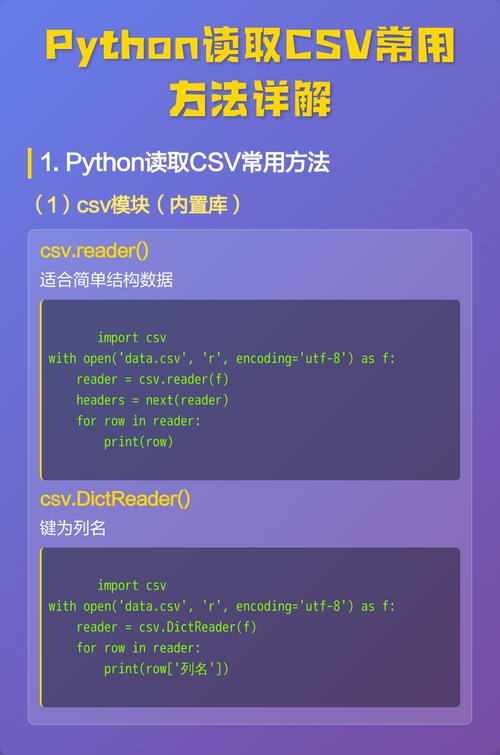 Python如何实现CSV/Excel数据的有效持久化存储？