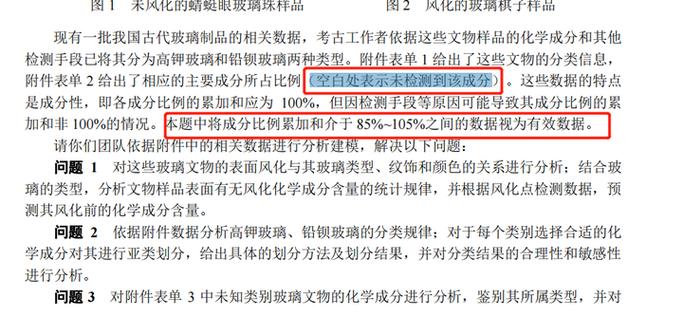 2022高教社杯国赛C题：如何分析鉴别古代玻璃成分及编写相关代码？