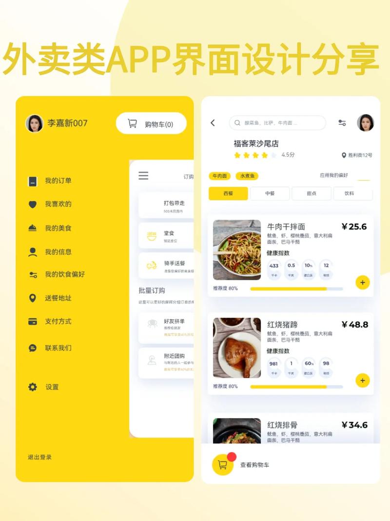 Android平台上的外卖App系统设计有哪些创新点？