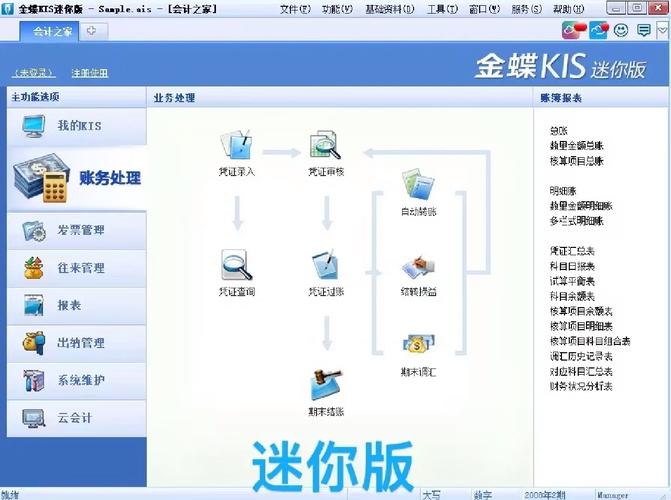 金蝶KIS迷你版数据库属于哪种类型？
