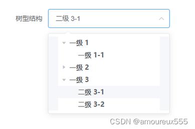 Vue2 ElementUI如何实现下拉树形多选框，长尾词？
