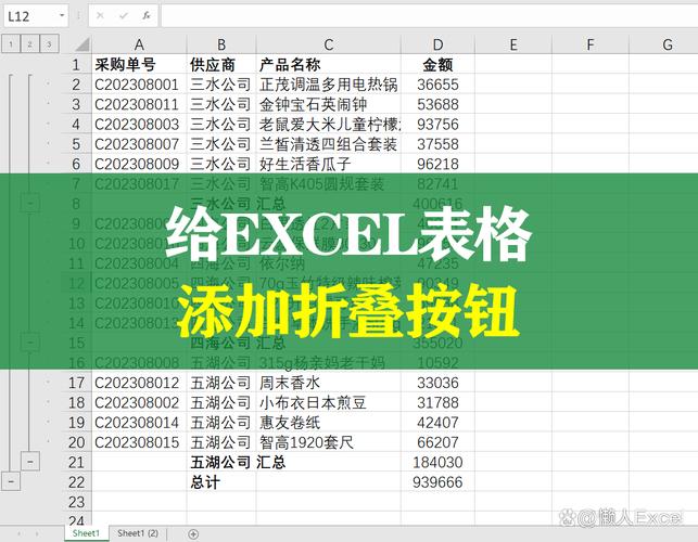 Java如何实现Excel中多级分组的创建与折叠展开操作？